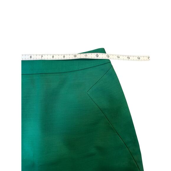 KATE SPADE Green Bossgirl Corpcore Career Office skirt Miniskirt Women's Size 2 - Picture 4 of 9